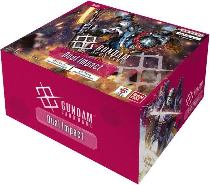 Gundam Card Game - Dual Impact GD02 - Display da 24 Buste ENG