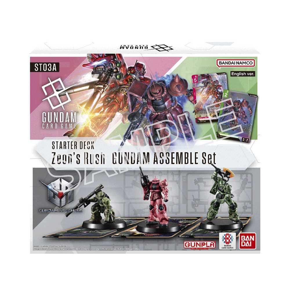Gundam Assemble Starter Set Zeon's Rush [ST03A]