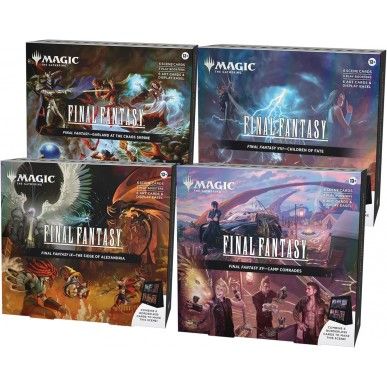 BOX SCENE - FINAL FANTASY ASSORTIMENTO 4PZ - ENG