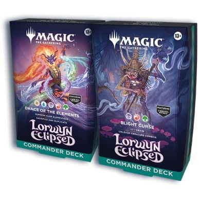 Lorwyn Eclipsed - Bundle Commander - ENG - DANCE OF THE ELEMENTS + BLIGHT CURSE