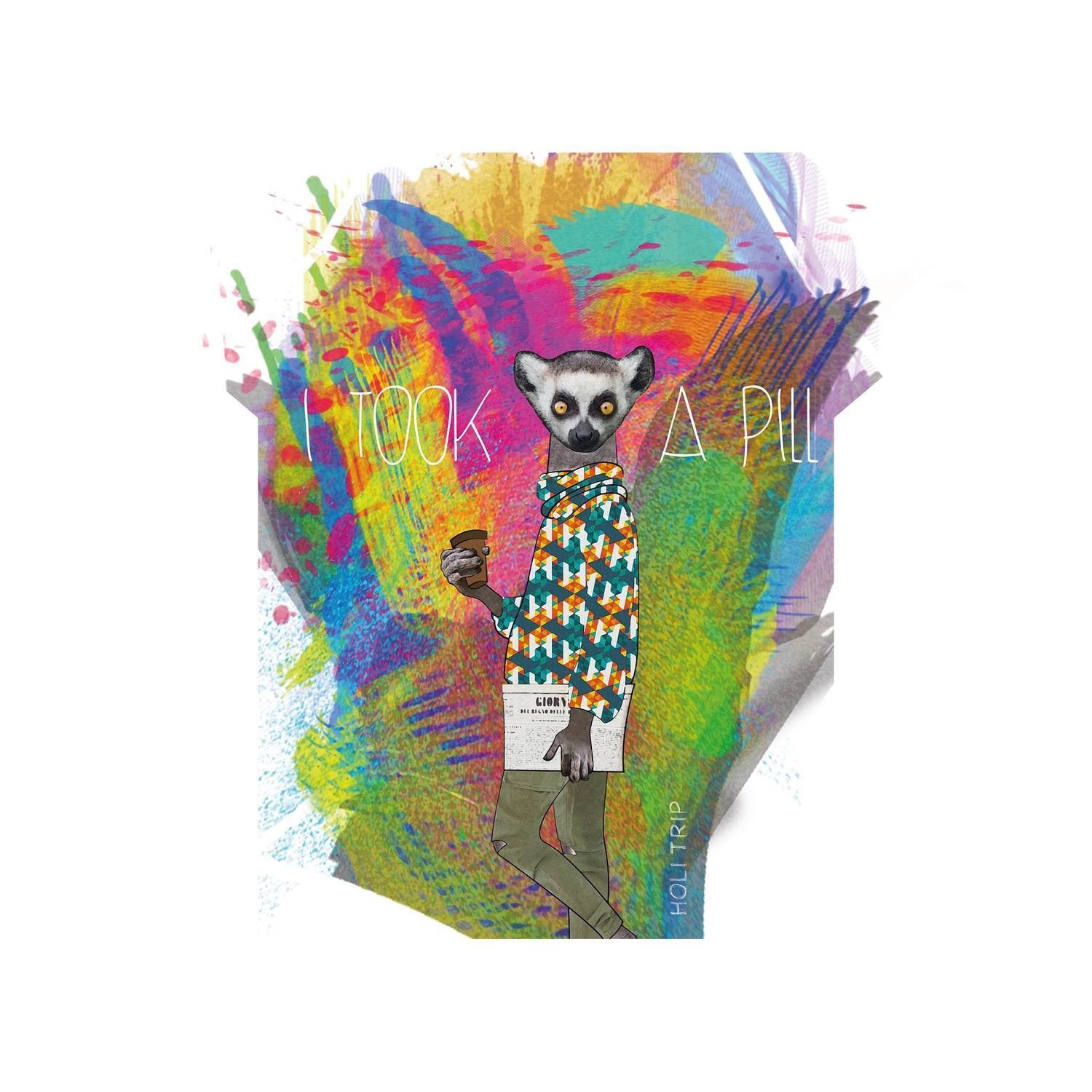 Lemure - maglietta Holi Trip limited edition