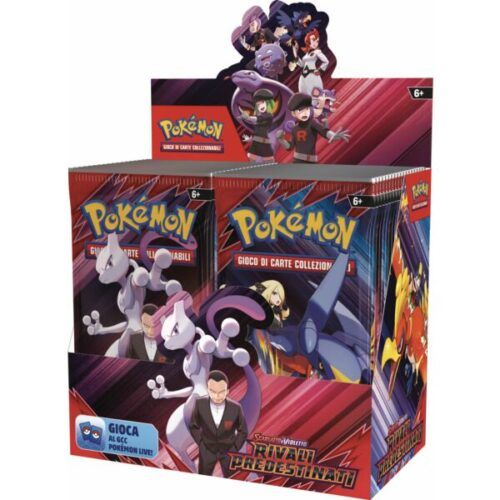 POKEMON SCARLATTO E VIOLETTO - RIVALI PREDESTINATI - BOX 36 BUSTE ITA - 2 WAVE RESTOCK