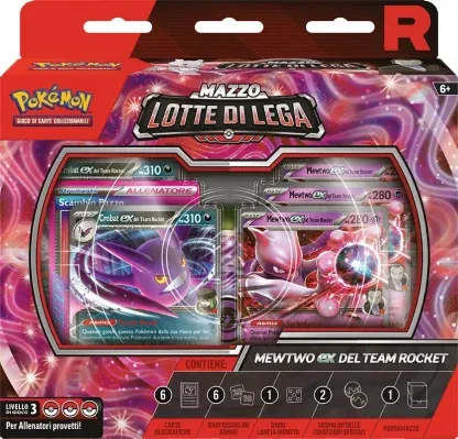Mazzo Lotta di Lega Mewtwo Ex del Team Rocket - ITA Mazzo Lotta di Lega Mewtwo Ex del Team Rocket - ITA