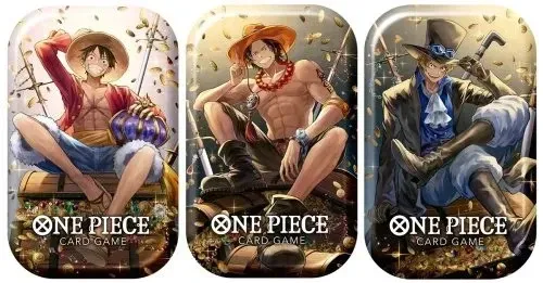 One Piece TCG Tin Pack Set Vol.2 TS-02 ENG - 3 Tin Differenti