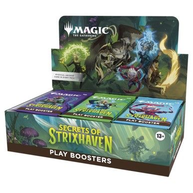 BOX PLAY BOOSTER - SECRETS OF STRIXHAVEN (30 BUSTE) - ENG BOX PLAY BOOSTER - SECRETS OF STRIXHAVEN (30 BUSTE) - ENG