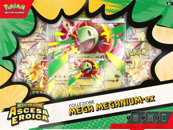 Megaevoluzione: Ascesa Eroica - Collezione Mega Meganium ex - ITA