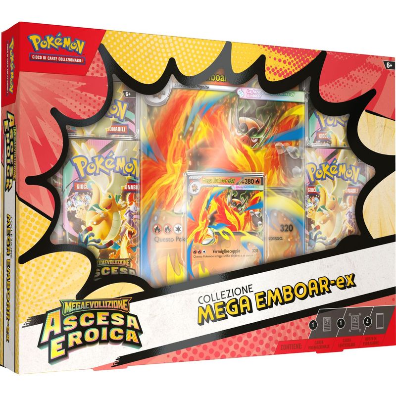 Megaevoluzione: Ascesa Eroica - Collezione Mega Emboar ex - ITA