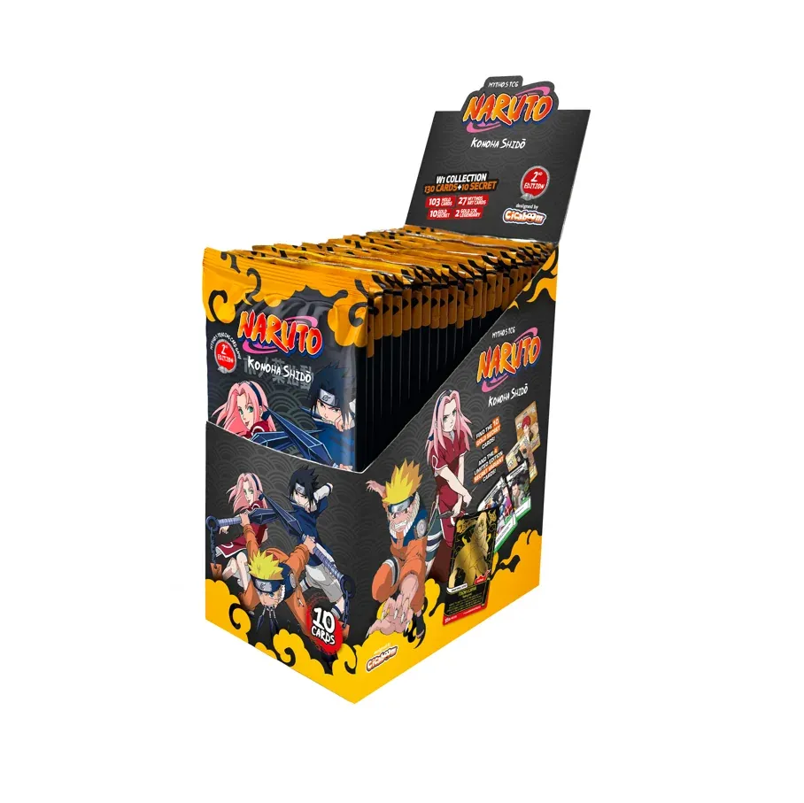 Naruto Mythos TCG - 2ND edition - Display da 24 Buste - ENG