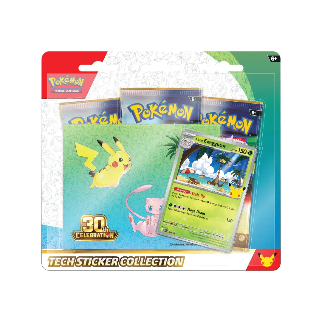 Collezione con Sticker 30° Anniversario - Tech Sticker Collection