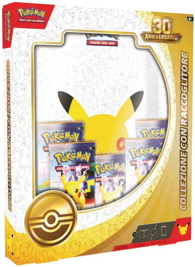 Pokemon - 30° Anniversario - Collezione con Raccoglitore ITA