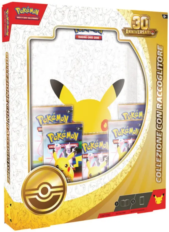 Pokemon - 30° Anniversario - Collezione con Raccoglitore ITA