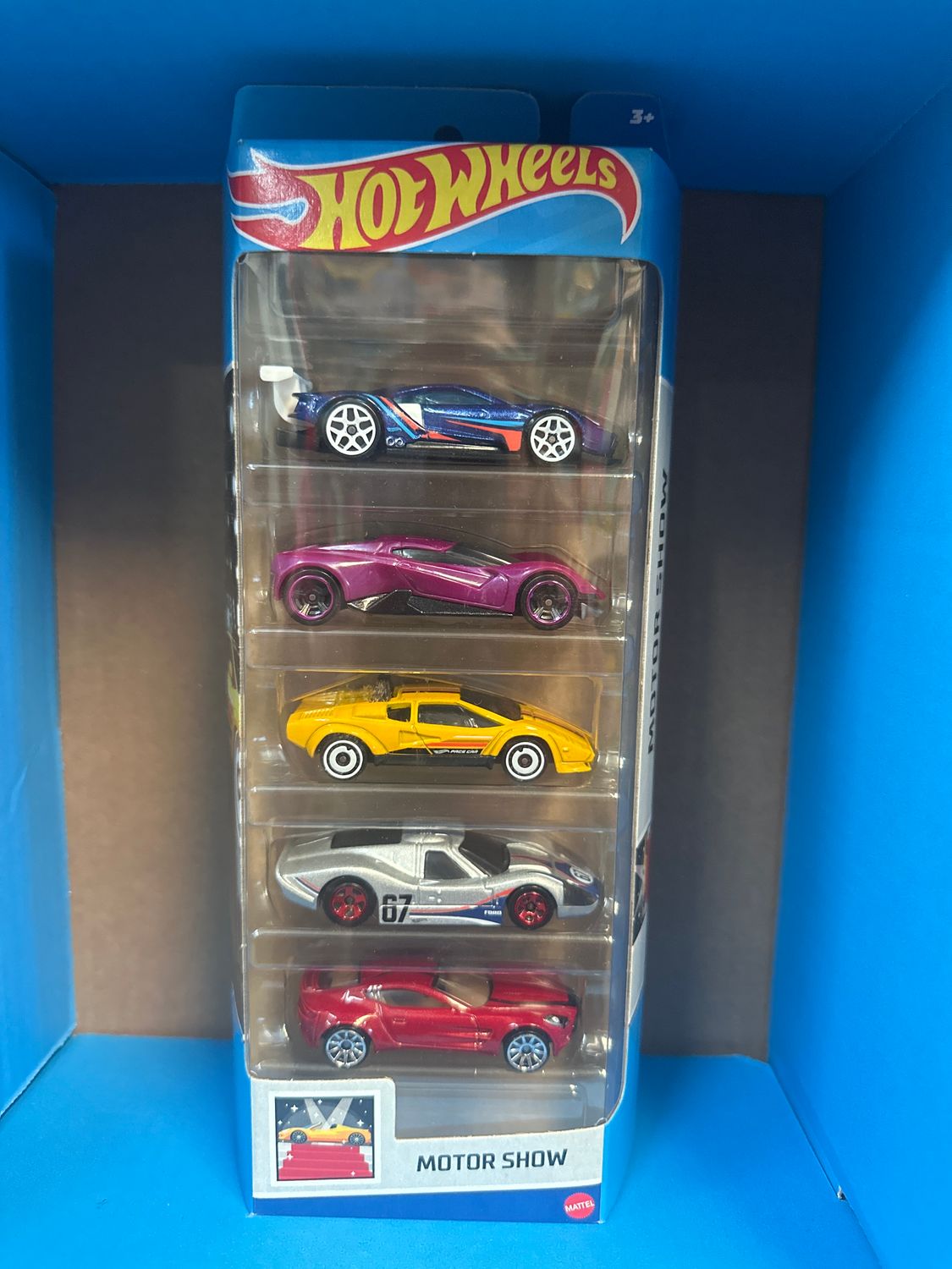 Mattel DP Hot Wheels 5-Pack Motor Show