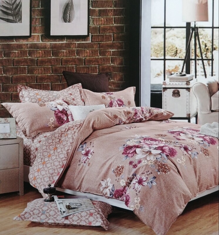 Crawford Red and Cream Stripe bedding set Crawford Red and Cream Stripe bedding set