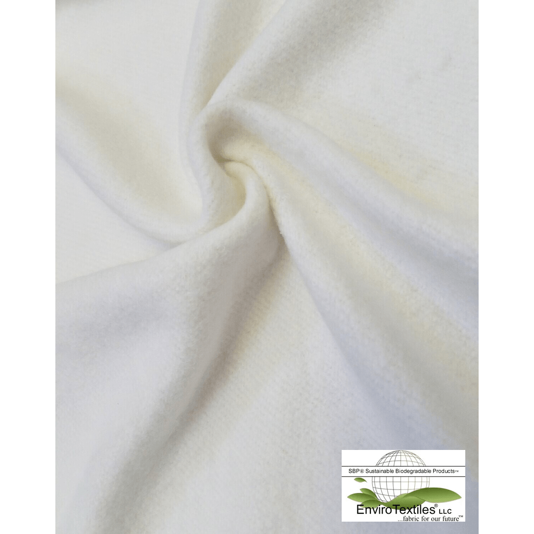 Natural Medium Weight Hemp Fleece , 55% Certified Organic Hemp , 45% Certified Organic Cotton , 460gm , 16.2oz , 29