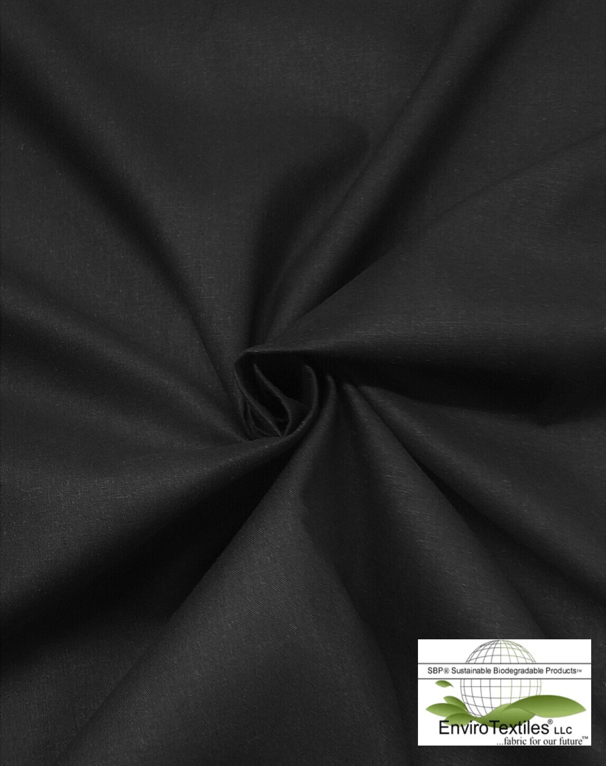 Black Hemp Muslin Plain Weave , 55% Certified Organic Hemp , 45% Certified Organic Cotton , Width 57/58