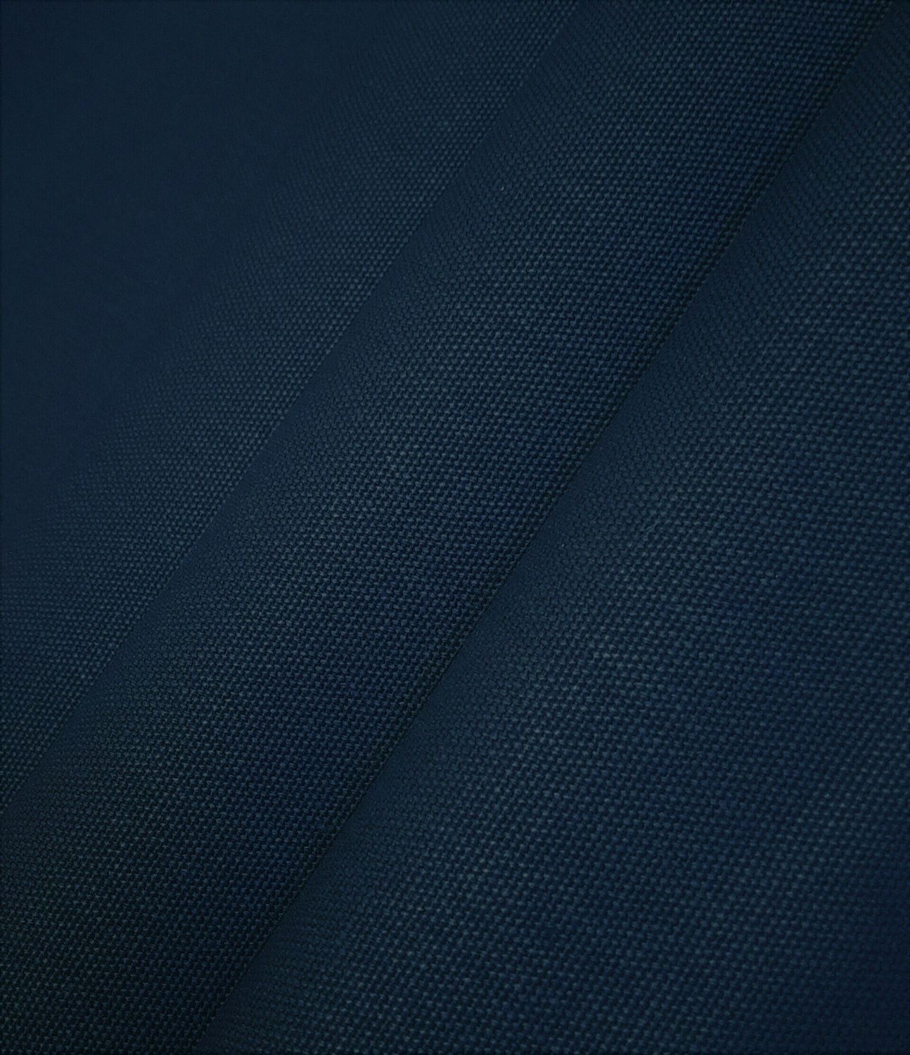 Navy Heavy Hemp Canvas Basket Weave , 100% Certified Organic Hemp , 18.5oz , Width 57/58"