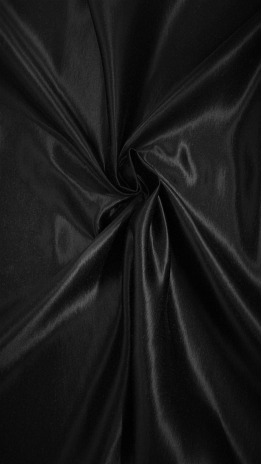 Black Hemp Silk Charmeuse , 70% Certified Organic Hemp , 30% Real Silk , 5.8oz ,  57/58" width