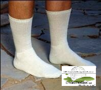 Men's Hemp Hiker Sock , Natural
