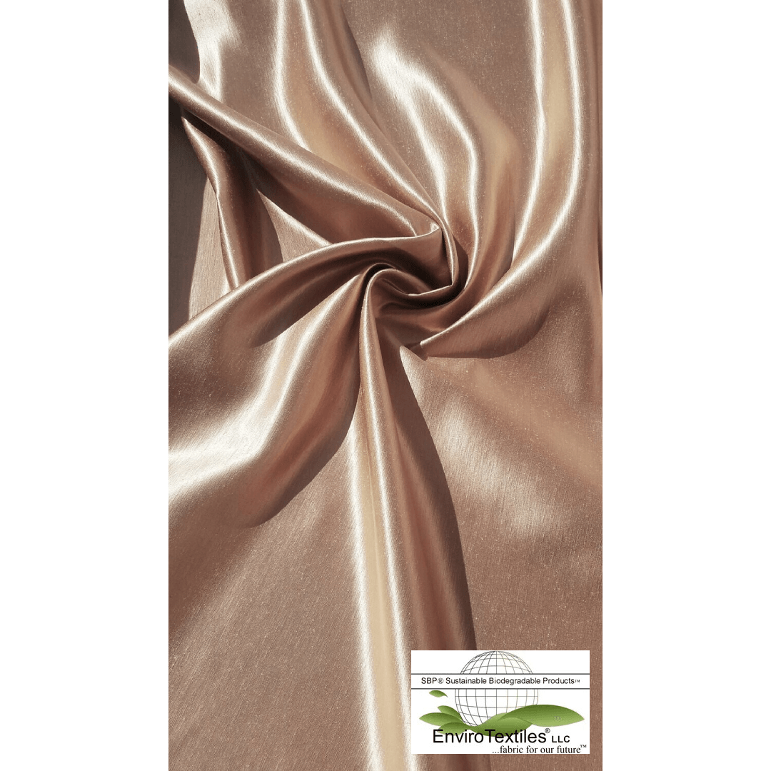 Sand, 70% Certified Organic Hemp, 30% Real Silk Charmeuse, 5.8oz