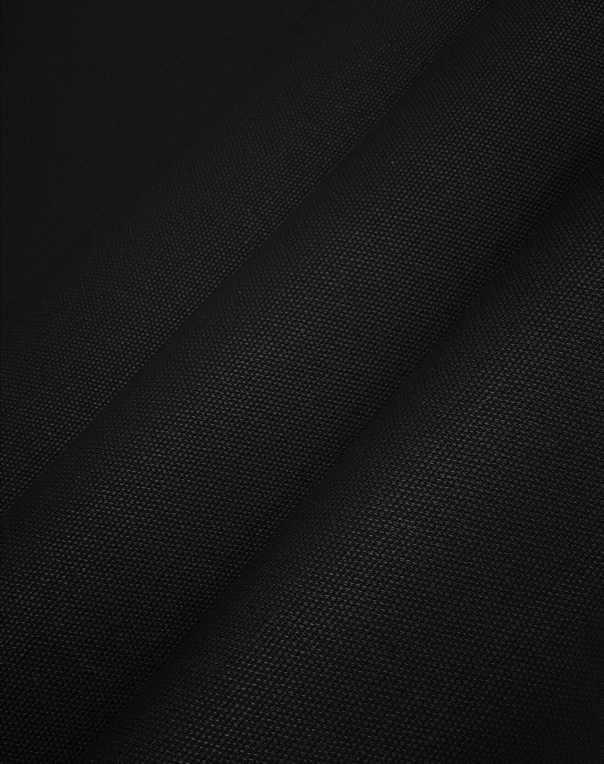 Black Hemp Canvas Basket Weave 100% Certified Organic Hemp Canvas , 18.5oz , 57/58" width