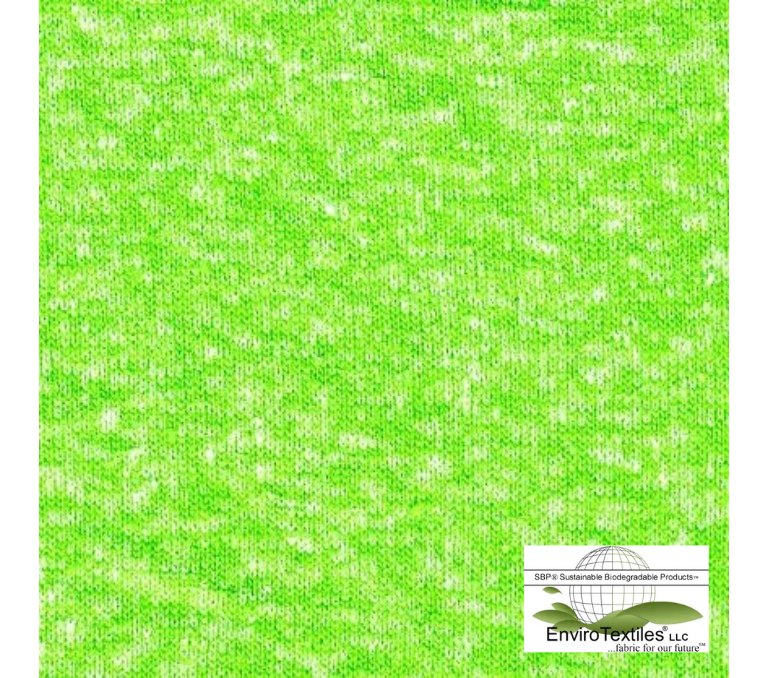 Lime/Green Yarn Dyed Hemp Jersey Knit, 55% Certified Organic Hemp , 45% Certified Organic Cotton , Width 30” Tubular , 7.4oz