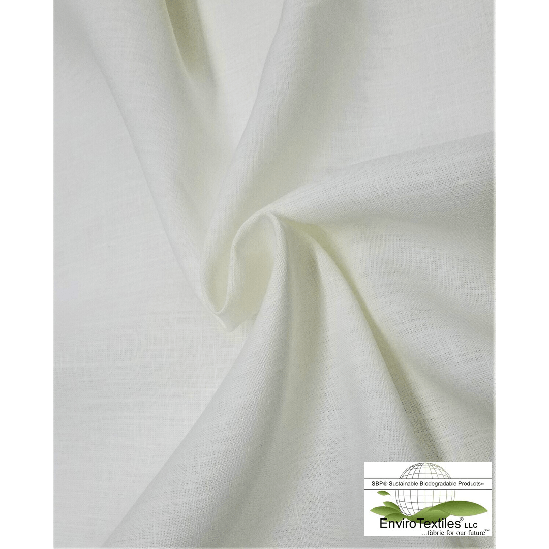 Natural 100% Certified Organic Hemp Summer Cloth (Linen) Plain Weave , 5.8oz , 57/58