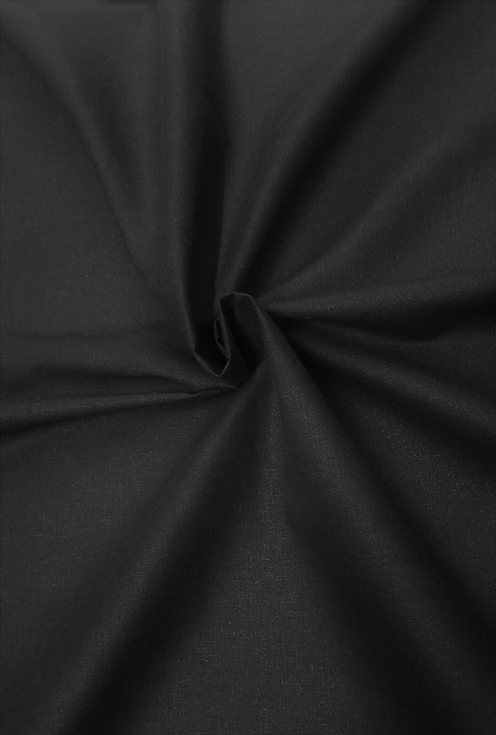 Black Hemp Muslin 55% Certified Organic Hemp , 45% Certified Organic Cotton Plain Weave , 5.7oz , 57/58" width