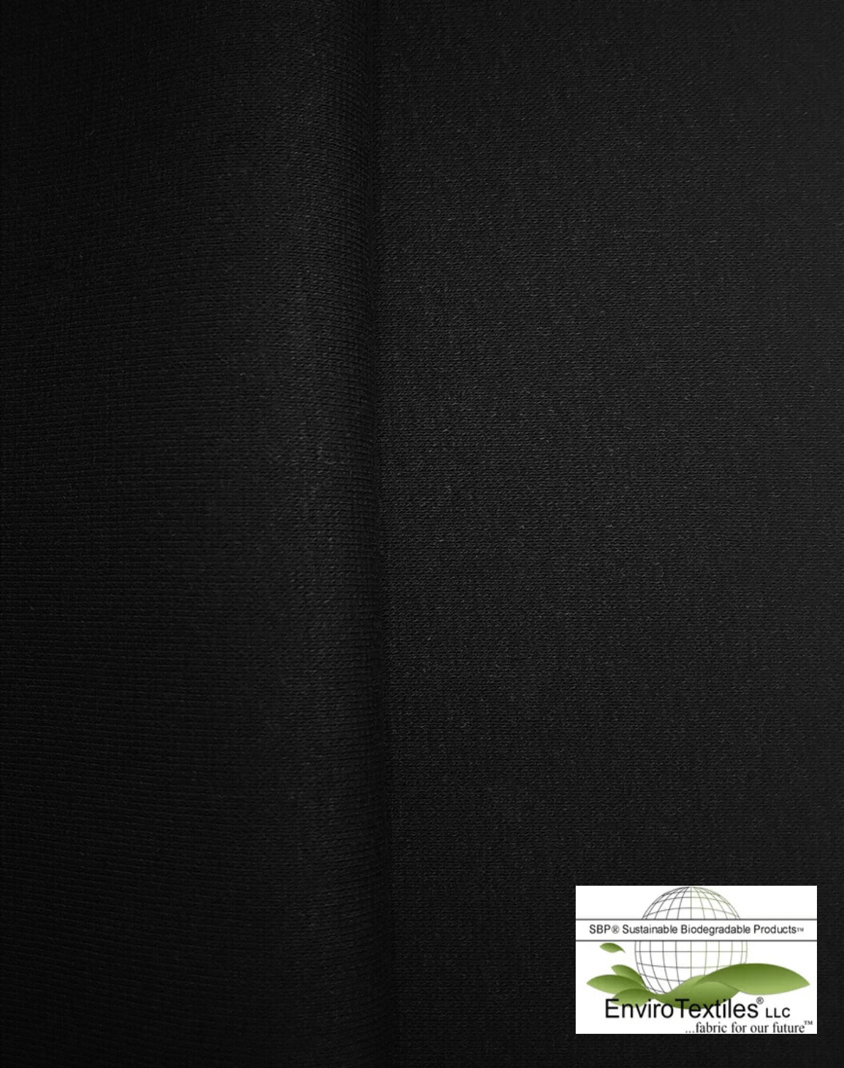 Black 1x1 Ribbing , 53% Certified Organic Hemp , 42% Certified Organic Cotton , 5% Spandex , Width 20