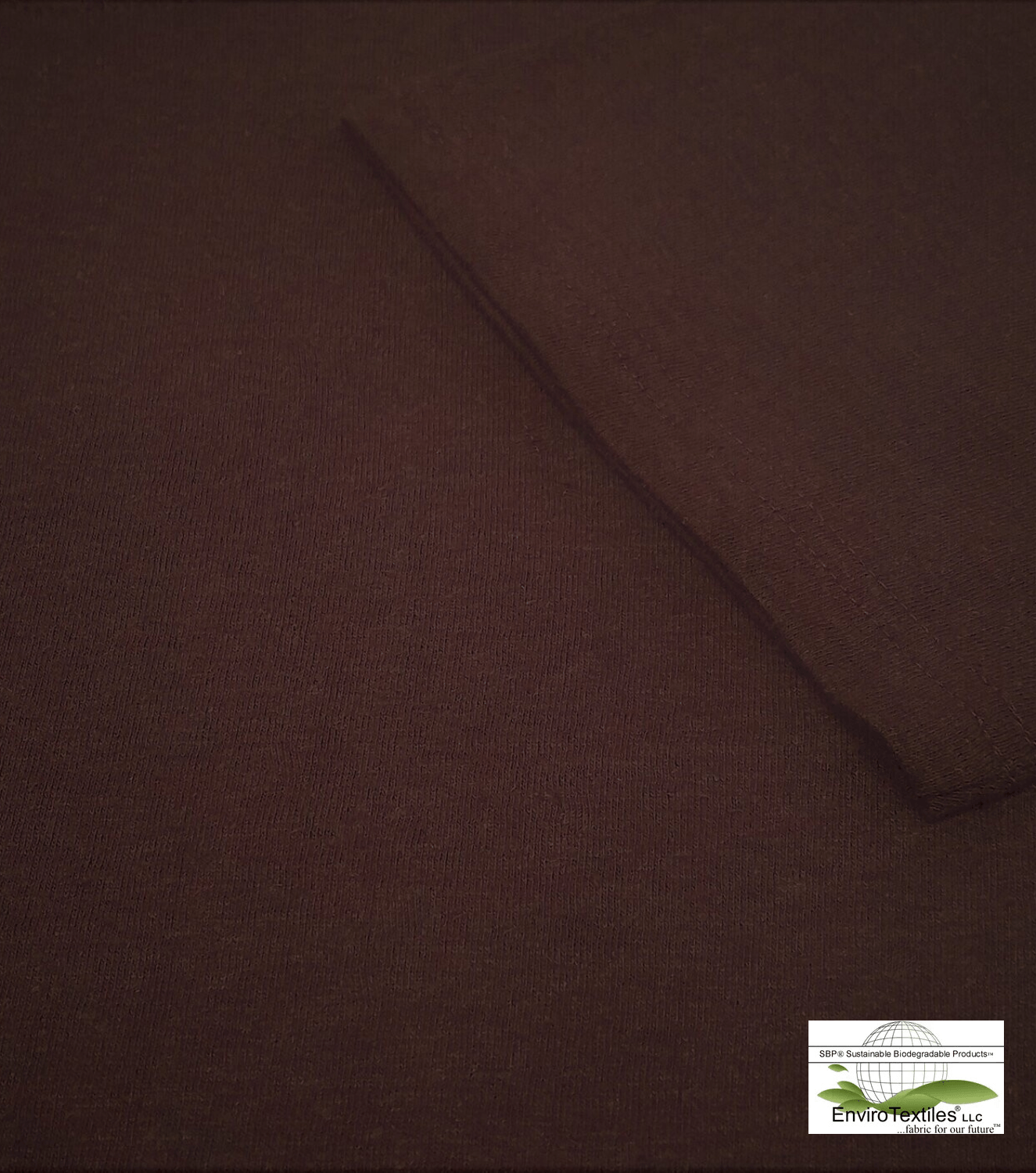 Ladies Hemp Short Sleeve T-Shirt , Cocoa Brown