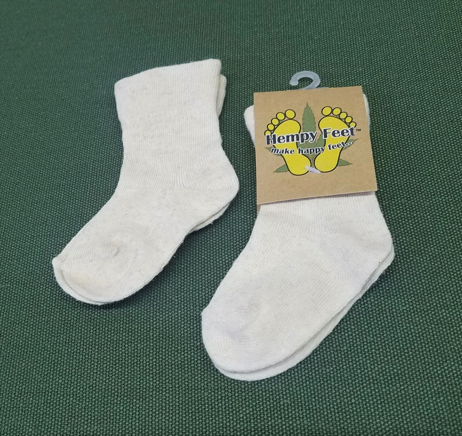 Infant Hemp Sock (3-9 months), Natural