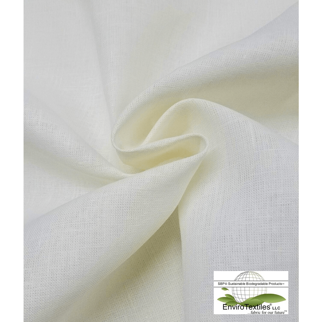 Natural 100% Certified Organic Hemp Summer Cloth (Linen) Plain Weave , 7.5oz , 57/58