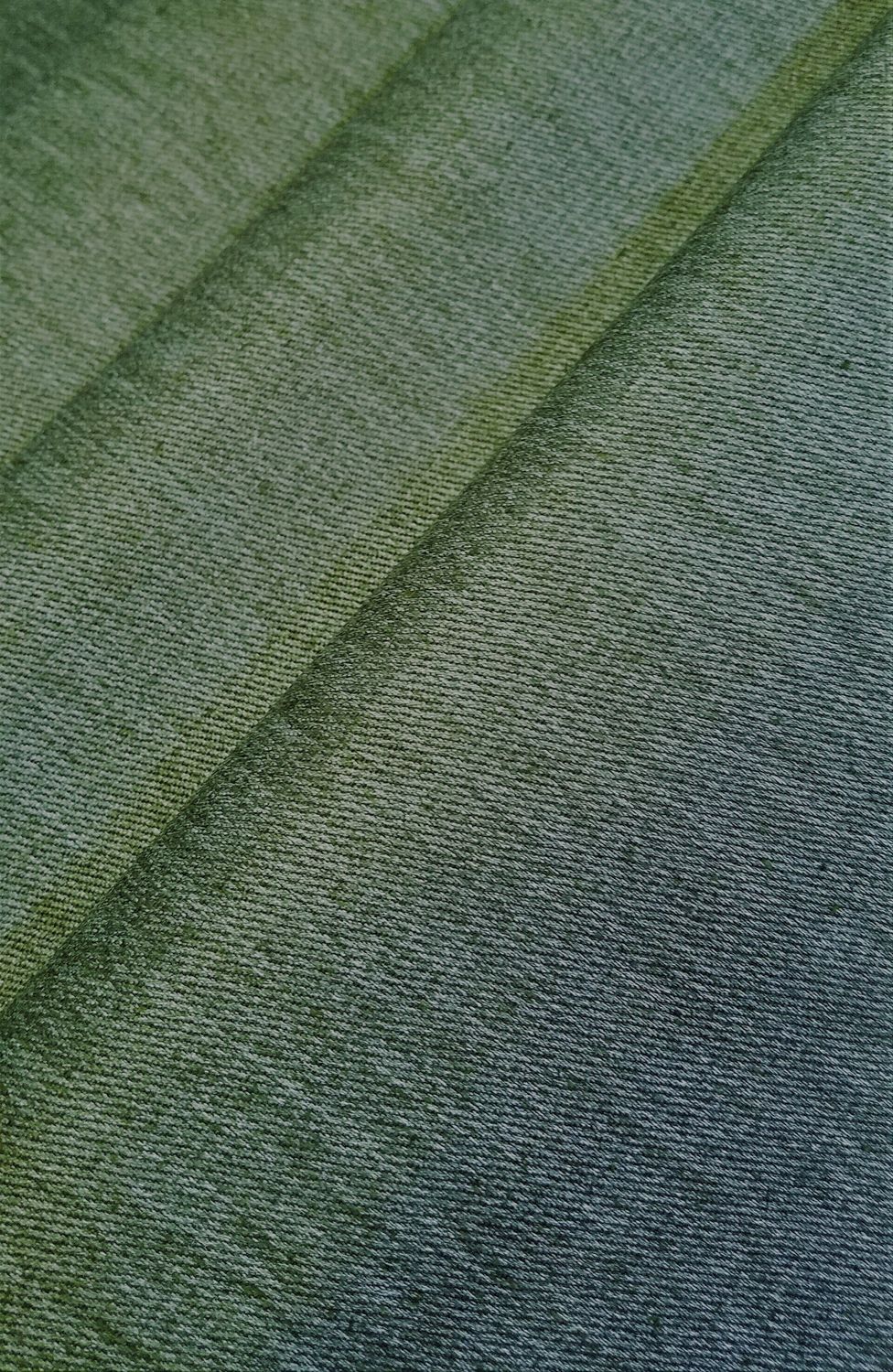 Olive Hemp Twill , Yarn Dyed Hemp Denim , 77% Certified Organic Hemp , 23% Recycled Poly (PET) , Width 57/58", 10oz