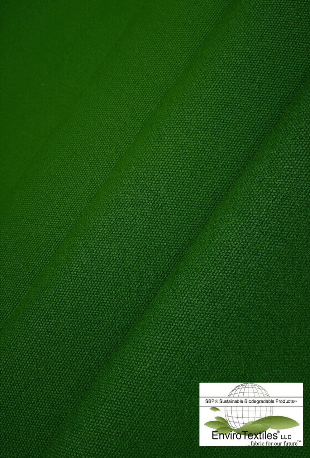 Forest Green Hemp Canvas Basket Weave , 100% Certified Organic Hemp , 18.5oz , 57/58