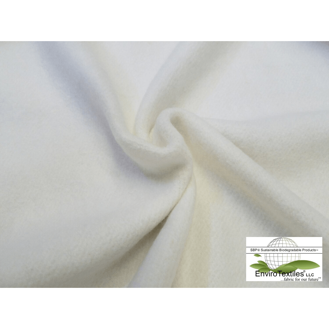 Natural Heavy Hemp Fleece , 55% Certified Organic Hemp , 45% Certified Organic Cotton , 18.9oz , 30