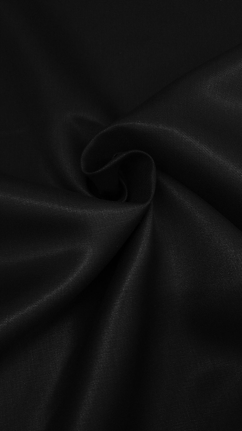 Black Hempcel® Twill Fabric , 55% Certified Organic Hemp , 45% Lyocell ,  9oz Twill Weave , 57/58" width