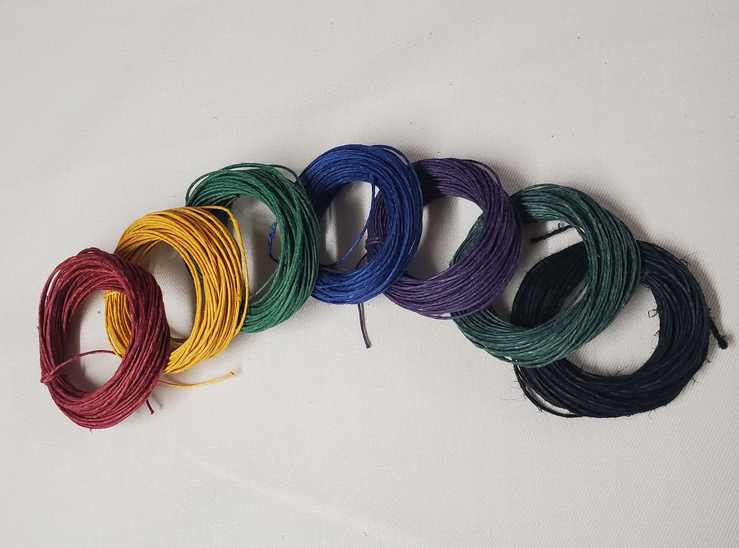 Rainbow Hemp Twine Set