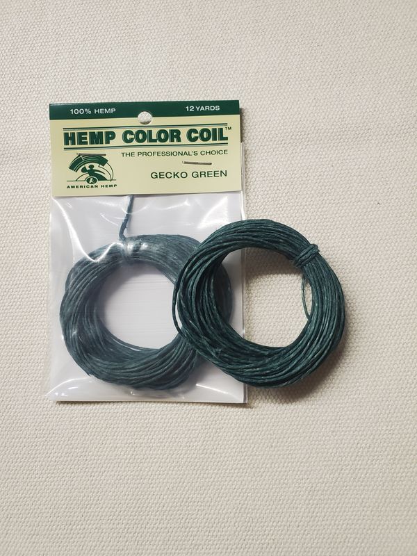 Forest Green Hemp Twine