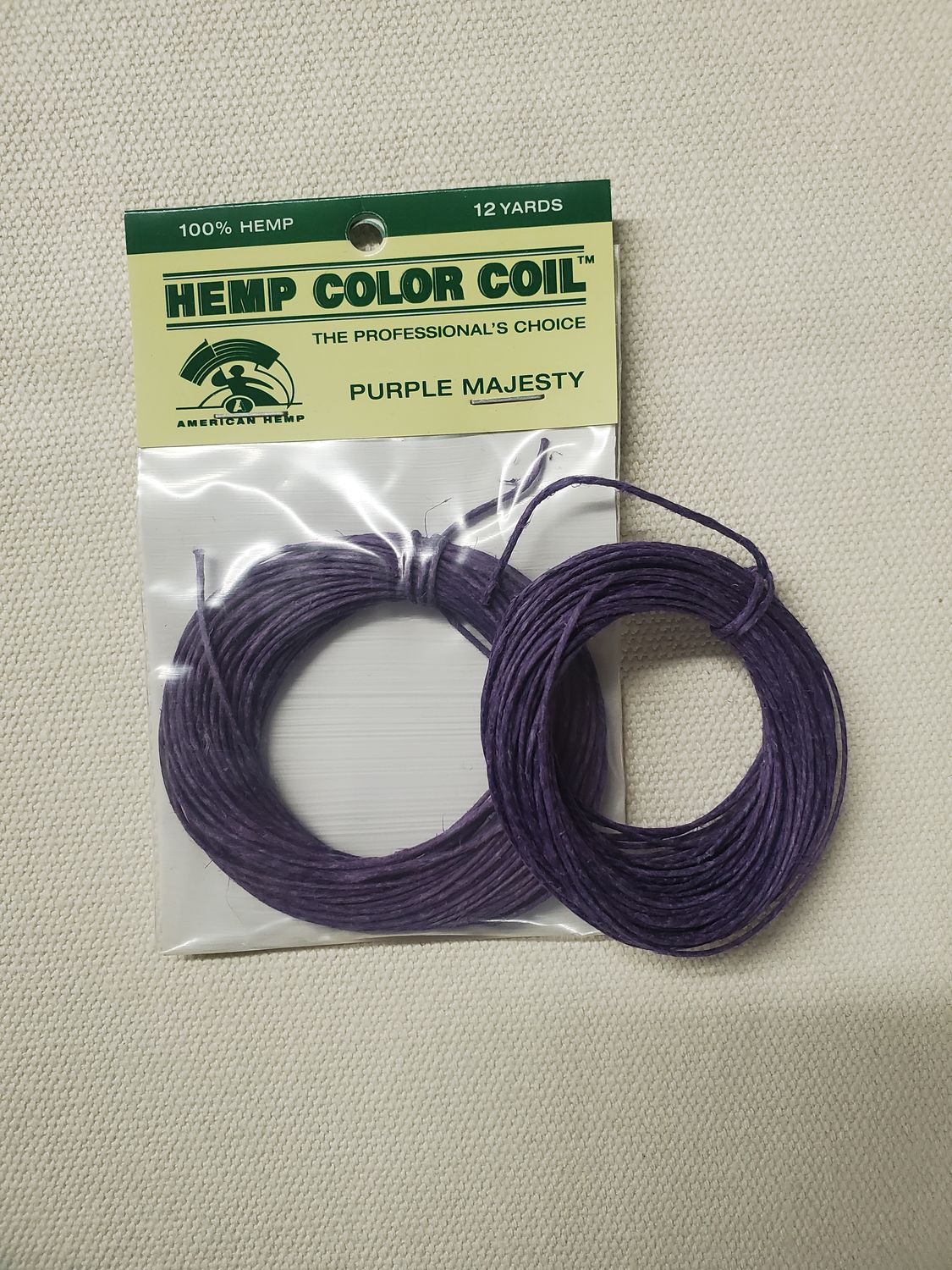 Purple Majesty Hemp Twine