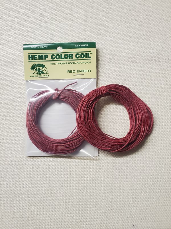 Red Ember Hemp Twine