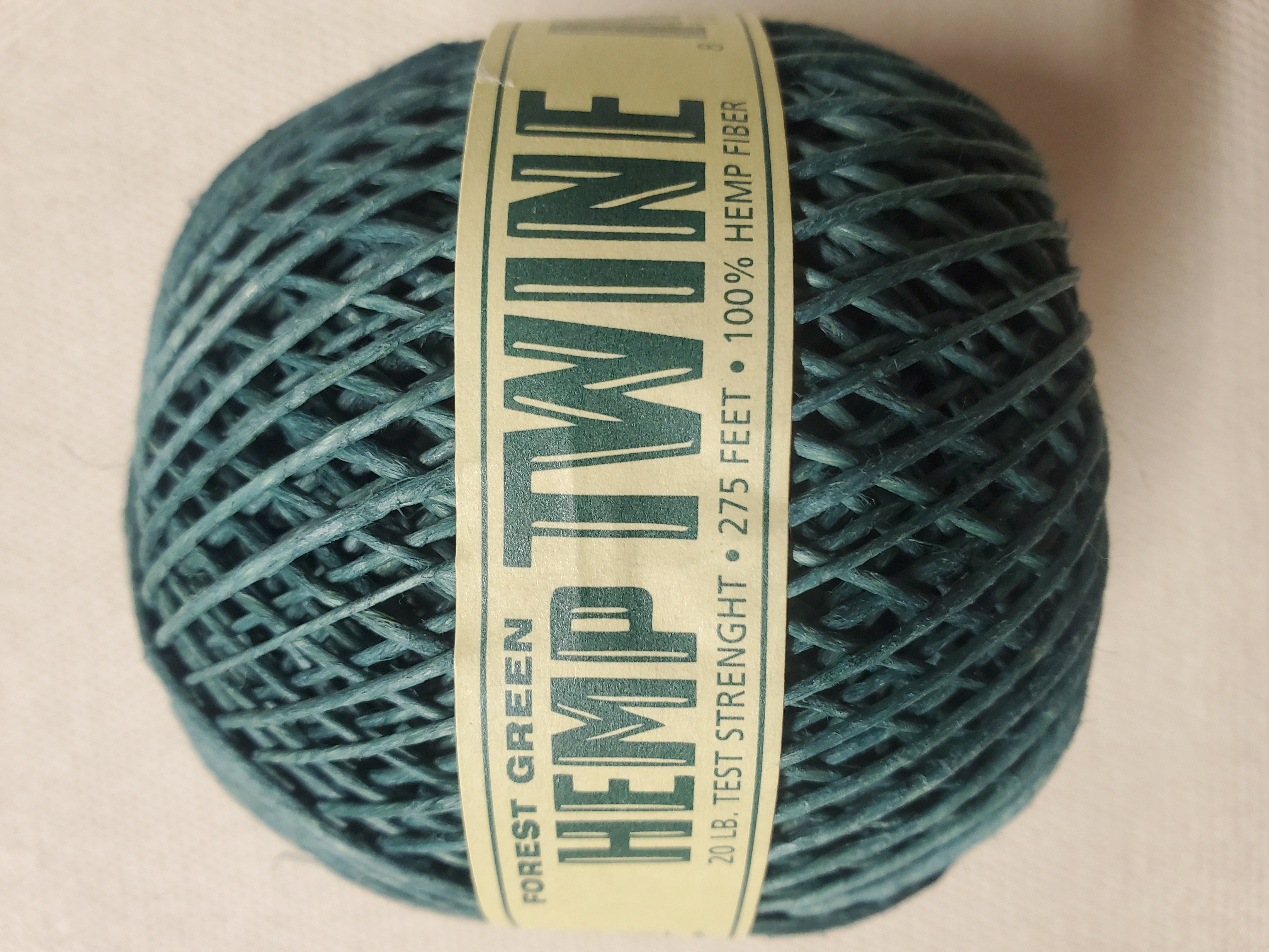 Forest Green Hemp Twine Balls