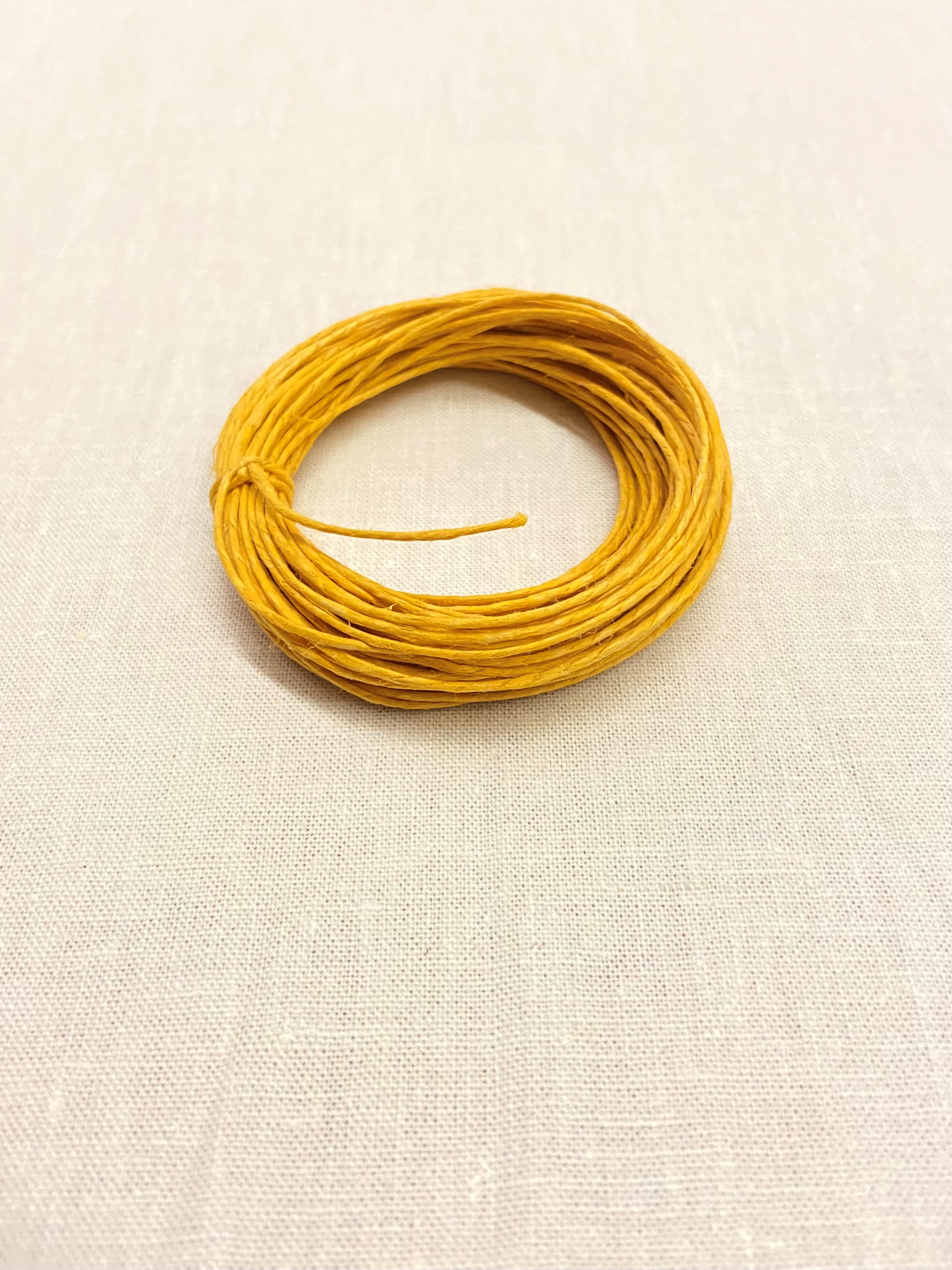 Goldenrod Gold Hemp Twine