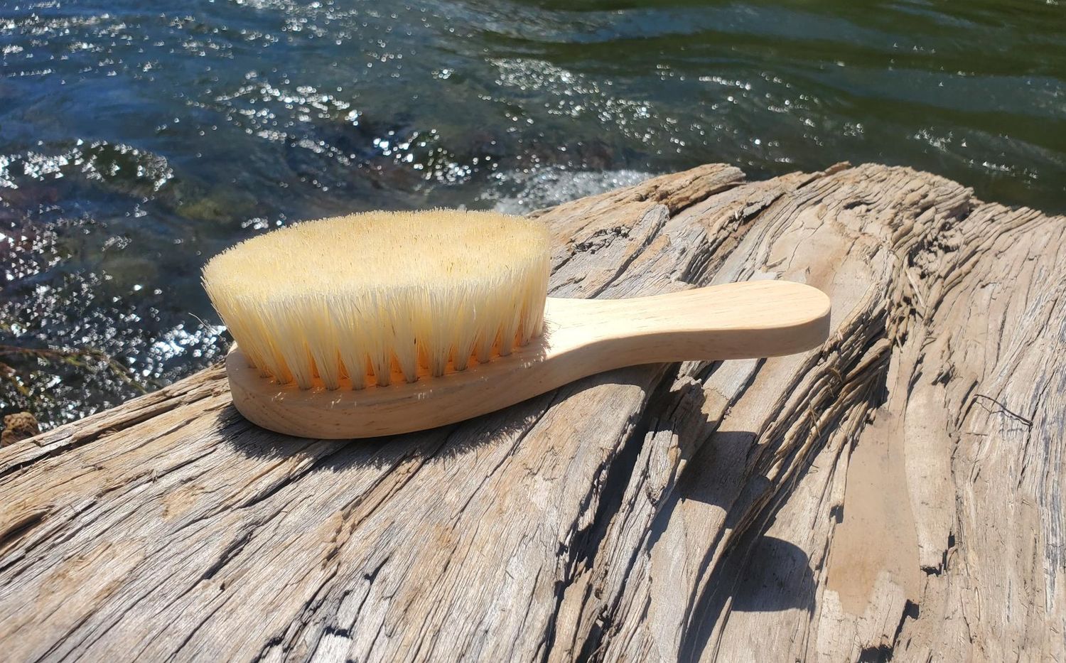 Large Agave Soft Bristle Brush