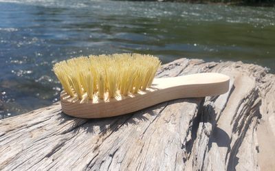 Medium Agave Hard Bristle Brush