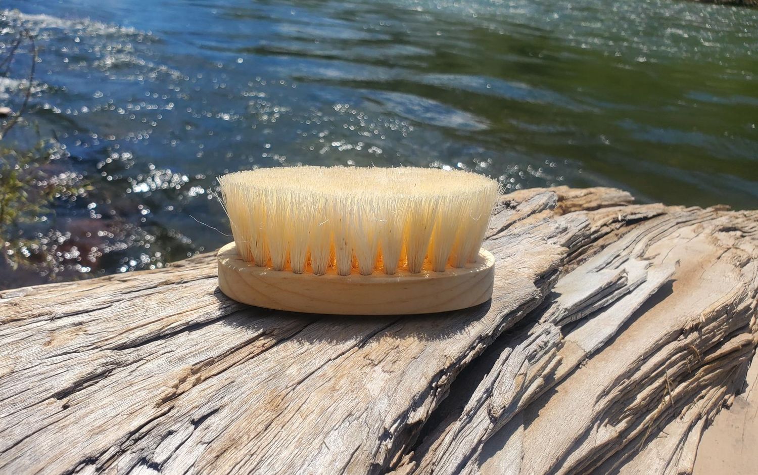 Small Agave SOFT Bristle Brush