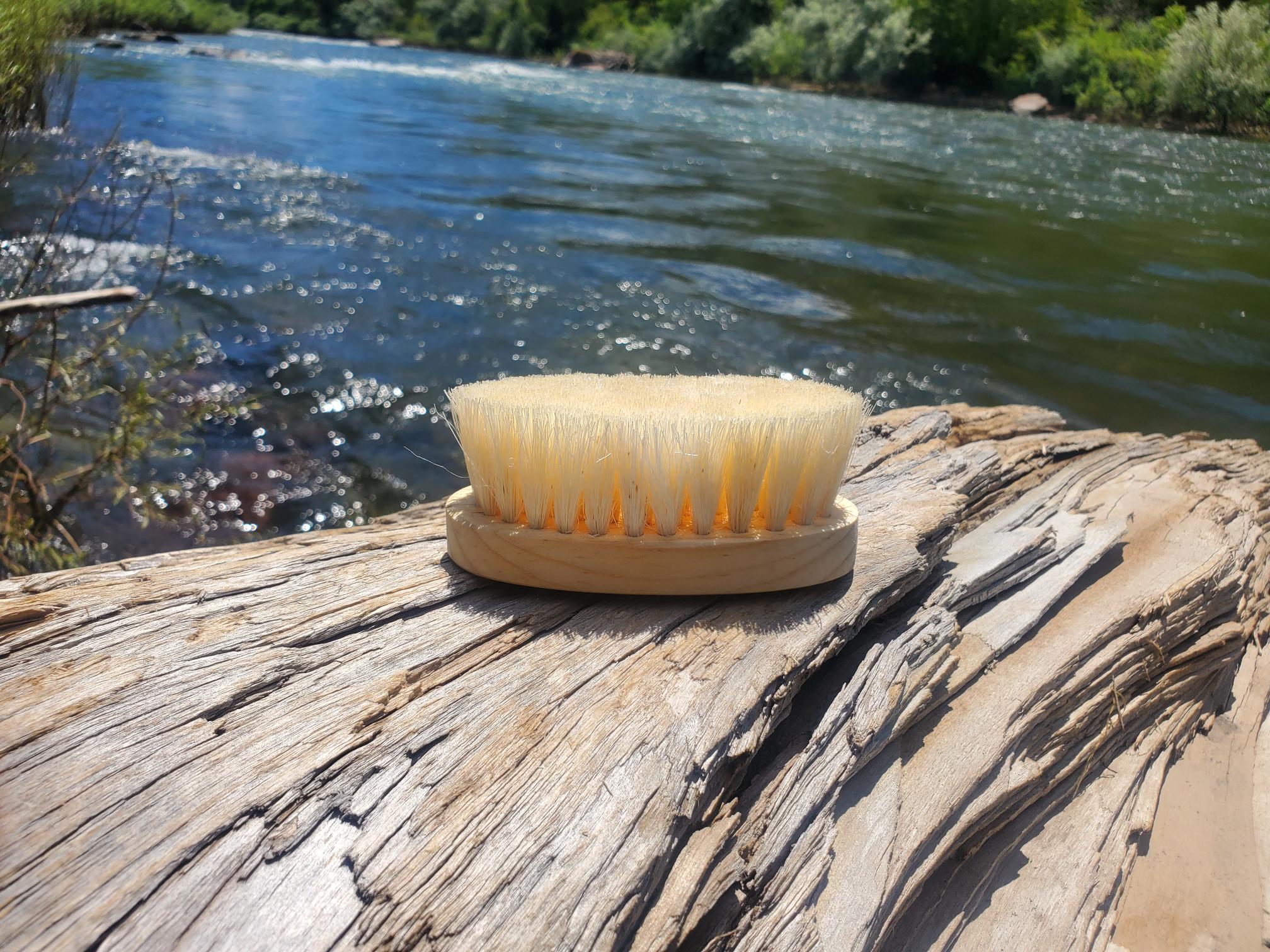 Small Agave SOFT Bristle Brush