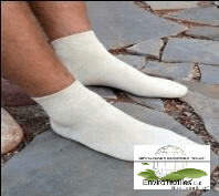 Men's Hemp Sport Socks , Natural