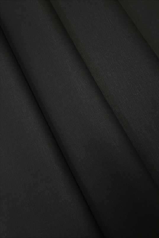Black Hemp Stretch Plain Weave , 55% Certified Organic Hemp , 41% Certified Organic Cotton , 4% Lycra , Width 43/44" , 6.5oz