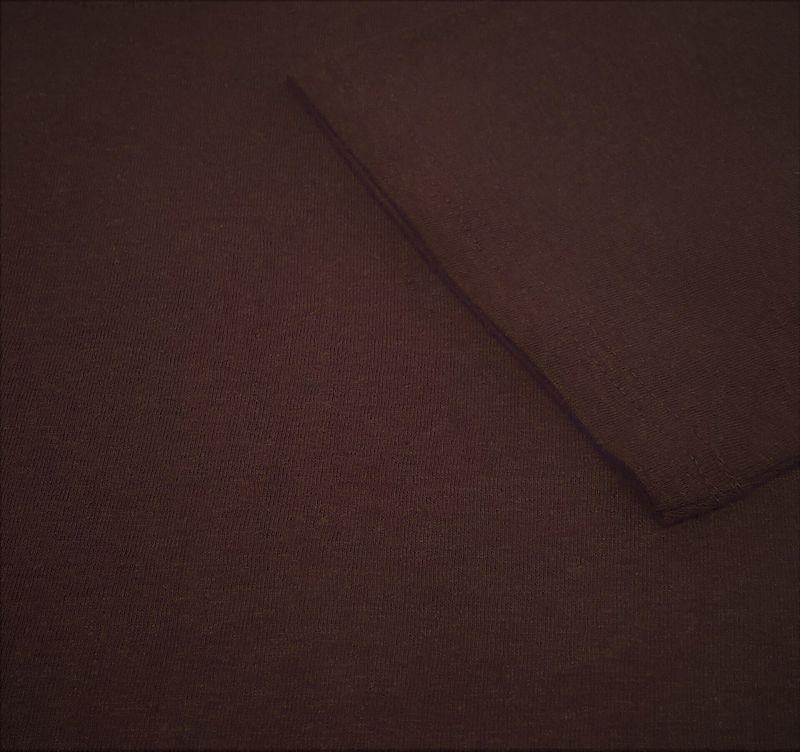 Men's Hemp Short Sleeve T-Shirt , Cocoa Brown