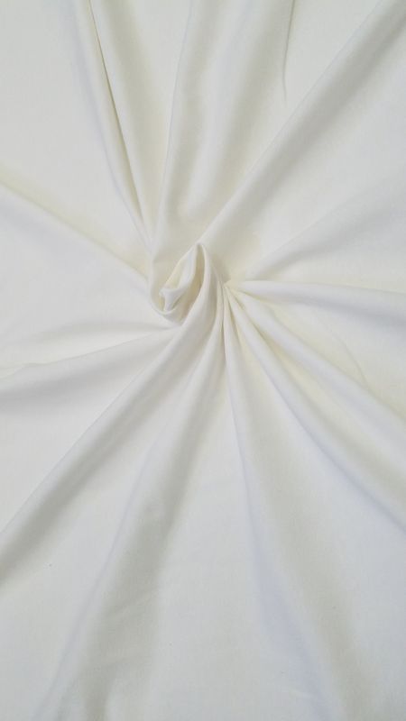 Natural Light Weight Stretch Hemp Jersey Knit , 53% Certified Organic Hemp , 43% Certified Organic Cotton , 4% Spandex , 6.9oz , OPEN WIDTH 60/64"