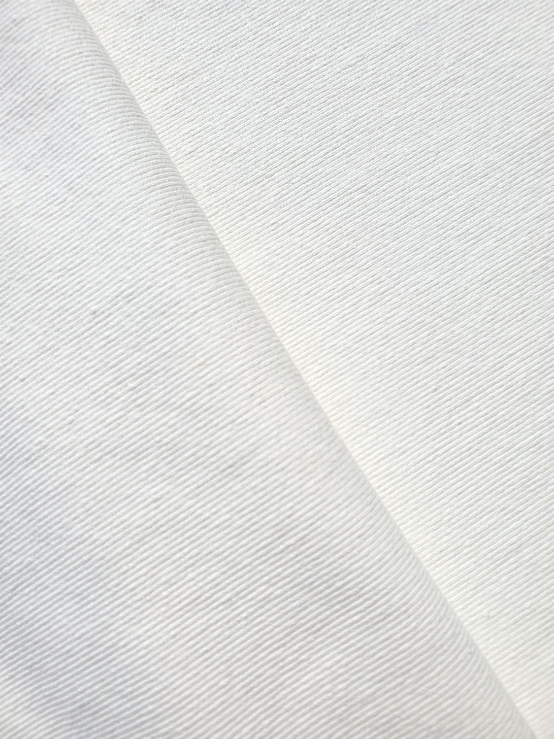 Natural 2 x 2 Hemp Ribbing 53% Certified Organic Hemp 43% Certified Organic Cotton 4% Spandex, 330g/m2, 45